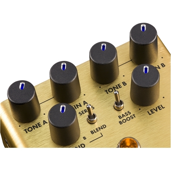 Педаль эффектов FENDER Duel Pugilist Distortion артикул 230245Si-1 фото 6