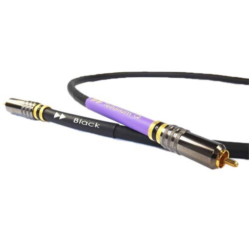 Кабель межблочный аудио Tellurium Q Black Digital RCA 1.0m артикул 189459Si-1
