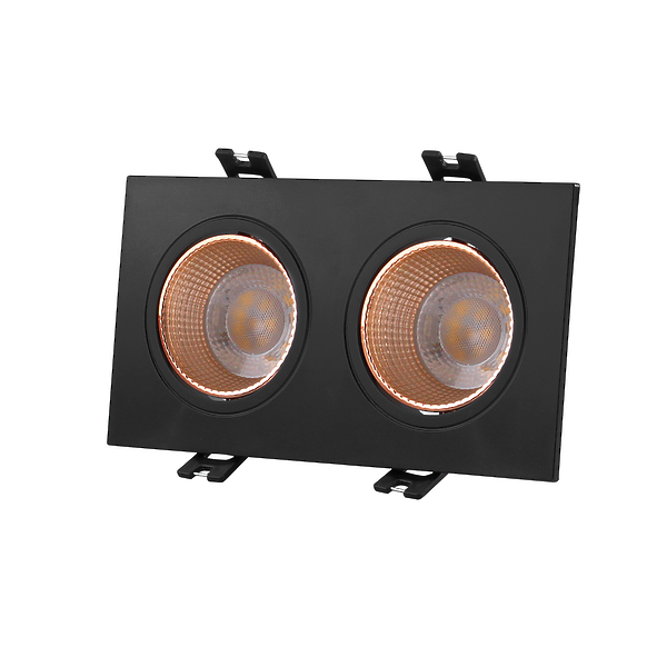 Светильник встраиваемый Denkirs DK3072-BBR (Black Black Red) артикул 270628Si-1