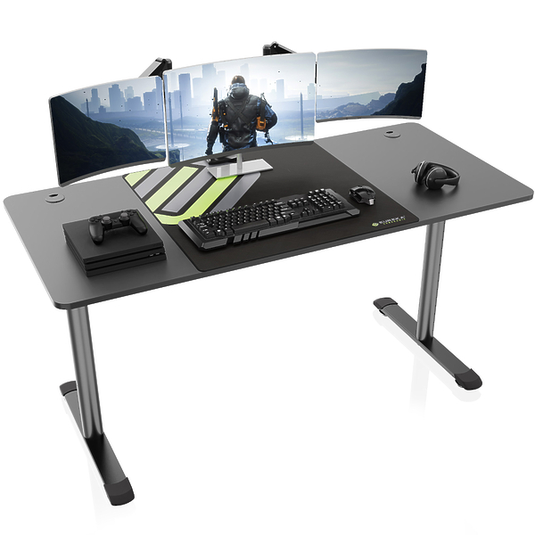 Стол письменный (для компьютера) EUREKA ERK-IOD-60B-V4 с шириной 152 см, Black артикул 285698Si-1