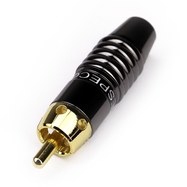 Разъем Bespeco RCA MCRCA Black артикул 300046Si-1