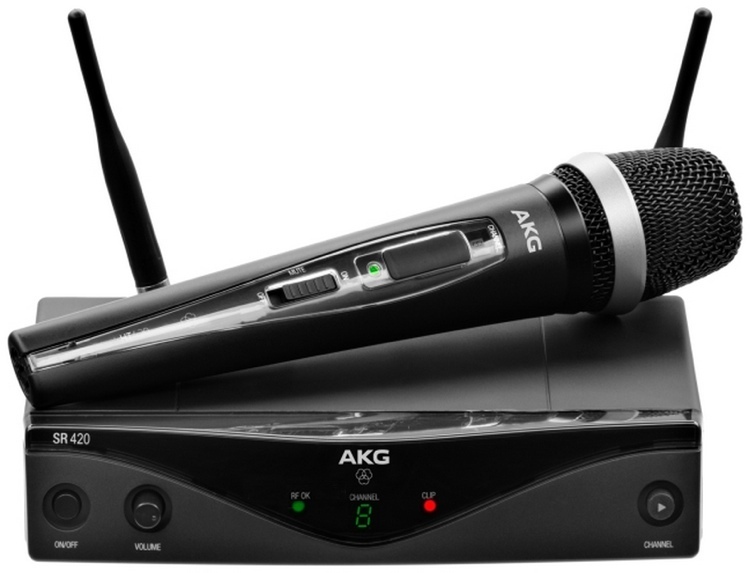 Радиосистема AKG WMS420 Vocal Set Band U2 (614-629) артикул 127926Si-1