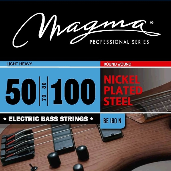 Струны для бас-гитары Magma BE180N артикул 334861Si-1