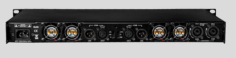 Усилитель мощности DDM Sound SLIM 2800 артикул 334603Si-1 фото 3