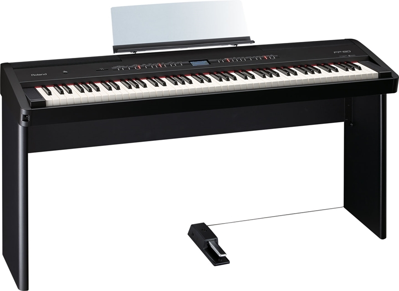 Клавишный инструмент Roland FP-80-BK артикул 136369Si-1