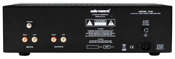 Фонокорректор Audio Research PH8 silver артикул 112672Si-1 фото 4