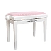 Банкетка ROCKDALE RHAPSODY 131 SV WHITE PINK