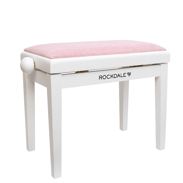Банкетка ROCKDALE RHAPSODY 131 SV WHITE PINK артикул 303680Si-1