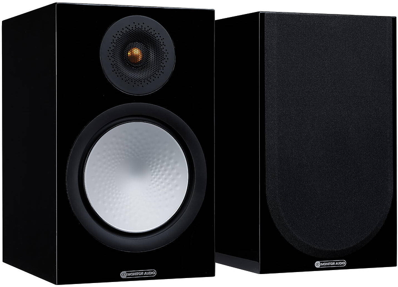 Полочная акустика Monitor Audio Silver 100 7G High Gloss Black артикул 252164Si-1