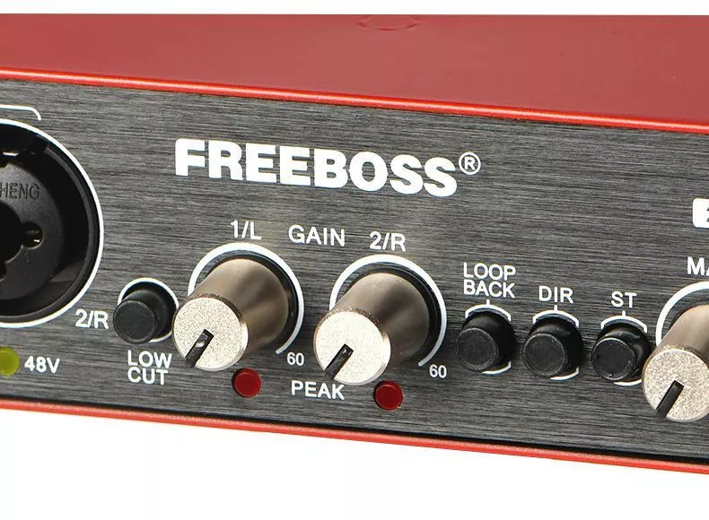 Аудиоинтерфейс FreeBoss UC22 артикул 299020Si-1 фото 5