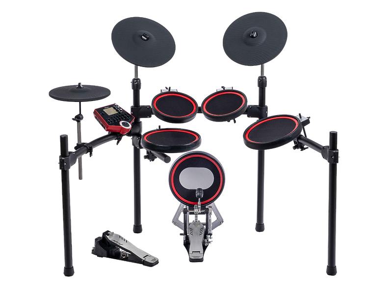 Электронная ударная установка LDrums MK-7V-red артикул 282227Si-1