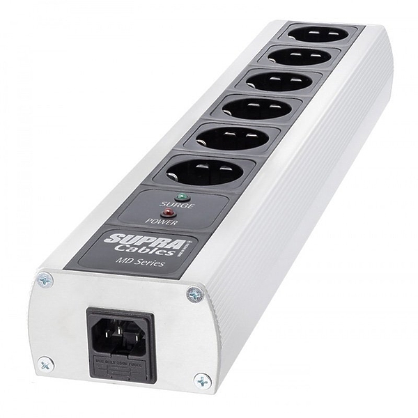 Фильтр сетевой Supra Mains Block MD-06EU/SP Switch артикул 175330Si-1