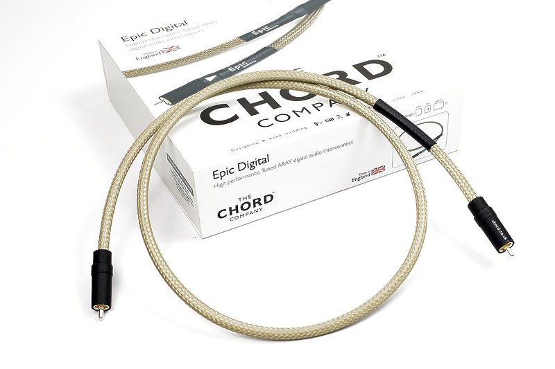 Кабель межблочный аудио Chord Company Epic digital RCA 3.0m артикул 274099Si-1