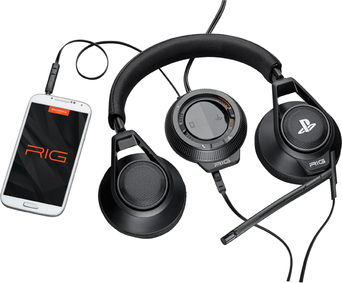 Наушники Plantronics RIG System for Playstation black артикул 135215Si-1 фото 4