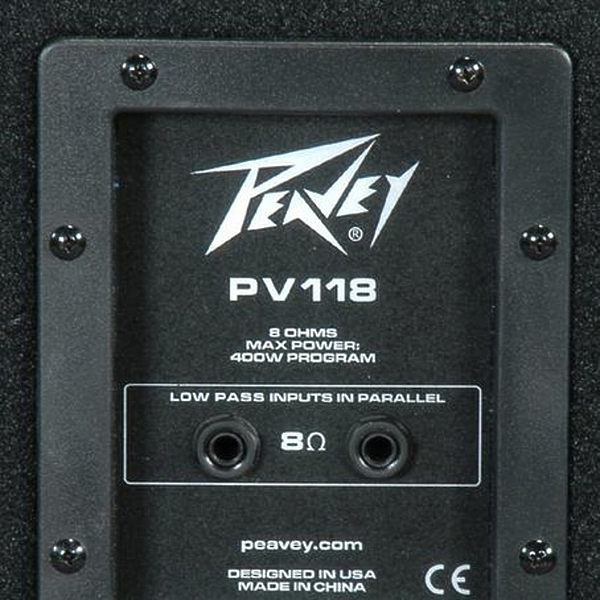 Сабвуфер Peavey PV 118 артикул 107541Si-1 фото 4