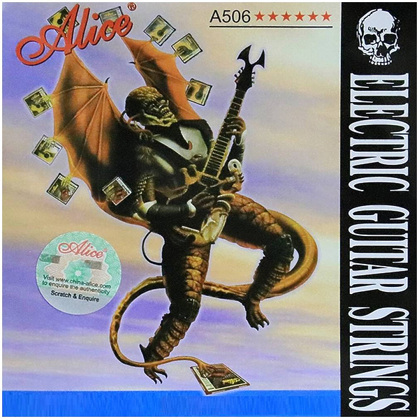 Струны для электрогитары Alice A506-L артикул 291244Si-1