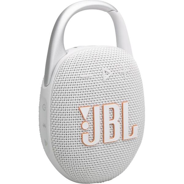 Портативная колонка JBL Clip 5 White артикул 312789Si-1 фото 3