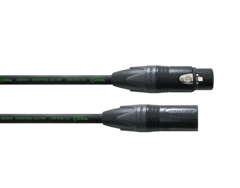 Микрофонный кабель Cordial CRM 20 FM-BLACK артикул 300537Si-1