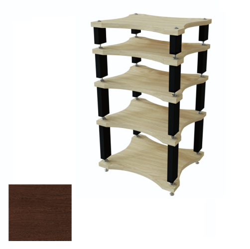 Стойка под аппаратуру Antall X-001/5 венге артикул 203259Si-1 в интернет-магазине «HiFiRussia»