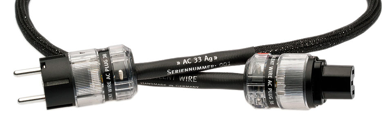 Сетевой кабель Silent Wire AC 33 Ag Powercord 1.5m артикул 132804Si-1