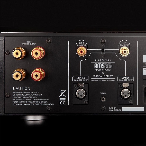 Усилитель звука Musical Fidelity AMS35P silver артикул 327565FV-1 фото 3