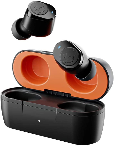 Наушники Skullcandy JIB TRUE WIRELESS IN-EAR black/orange артикул 256089Si-1