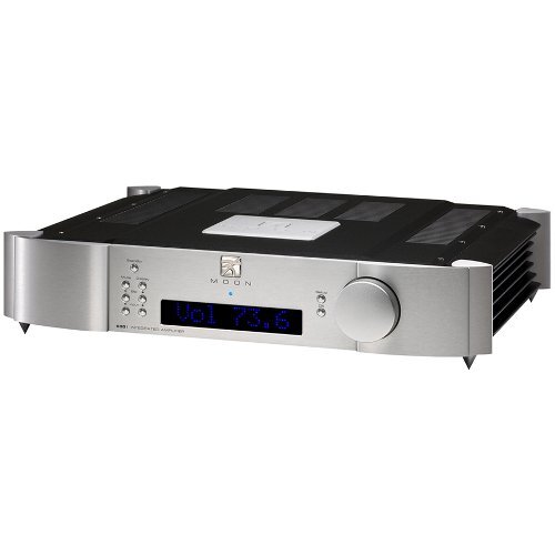 Стереоусилитель Sim Audio MOON 600i silver (синий дисплей) артикул 325970FV-1