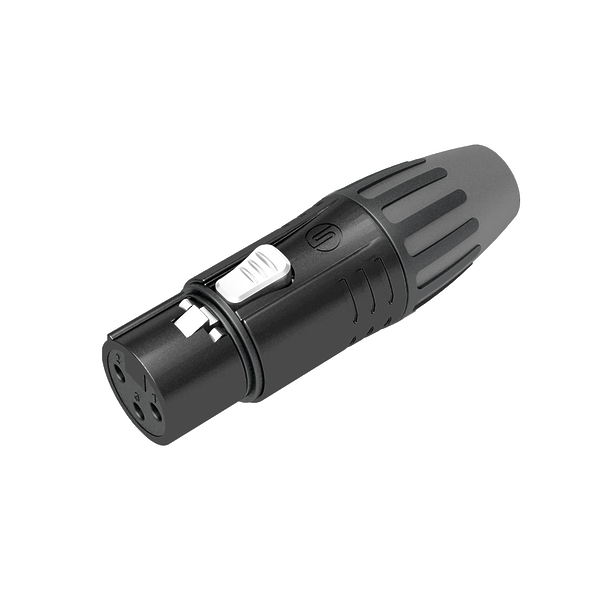 Разъем кабельный XLR3 Seetronic SCMF3-BG артикул 306574Si-1