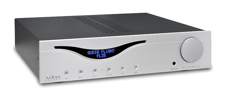Усилитель интегральный Audia Flight Three S USB DAC silver артикул 151021Si-1