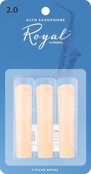 Трости D'Addario WOODWINDS RJB0320 ROYAL, 3 PAK, ALTO SAX, 2 артикул 274497Si-1