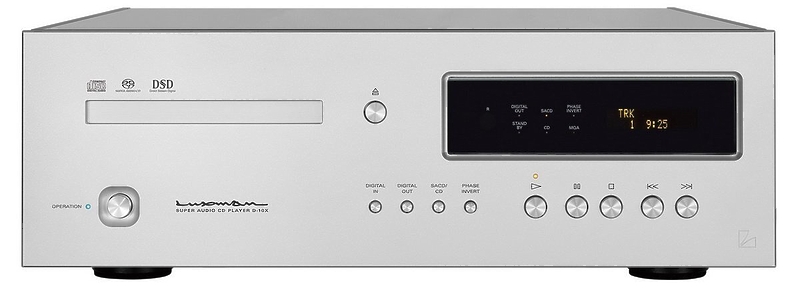 SACD/CD проигрыватель Luxman D-10X Silver артикул 222973Si-1 в интернет-магазине «HiFiRussia»