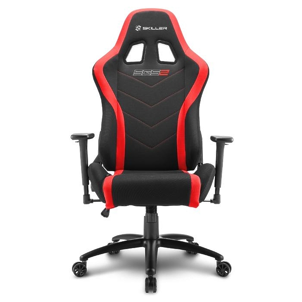 Кресло игровое Sharkoon SKILLER SGS2 BK/RD артикул 269913Si-1 фото 3