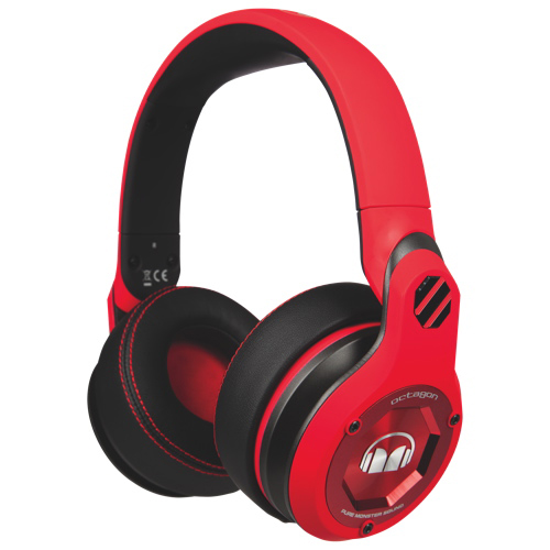 Наушники Monster Octagon Over-Ear Headphones red (130554-00) артикул 139168Si-1