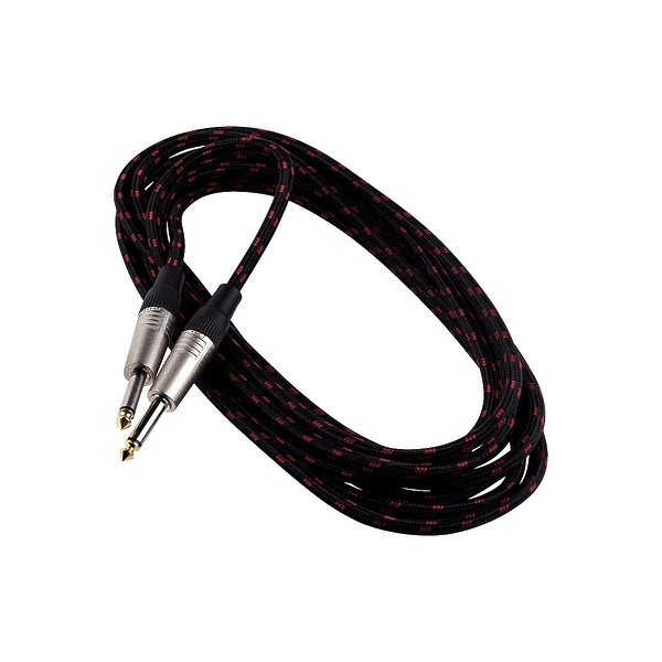Кабель инструментальный Rockcable RCL 30203 TC C/BLACK артикул 279282Si-1