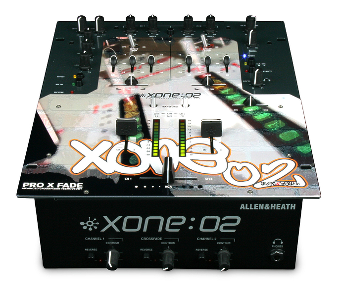 Микшер Allen&Heath XONE2:02 артикул 127131Si-1