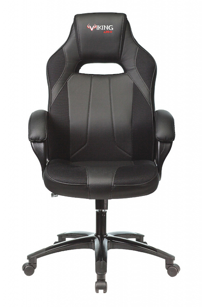 Кресло Zombie VIKING 2 AERO BLACK (Game chair VIKING 2 AERO Edition black textile/eco.leather cross plastic) артикул 263275Si-1 фото 3