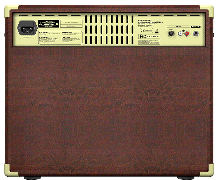 Комбо усилитель Behringer ACX450 артикул 121728Si-1 фото 4