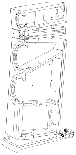 Напольная акустика Focal-Jmlab Scala Utopia gold finish артикул 114810Si-1 фото 3