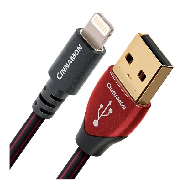 Кабель AudioQuest Cinnamon Lightning-USB 0.3m артикул 177382Si-1