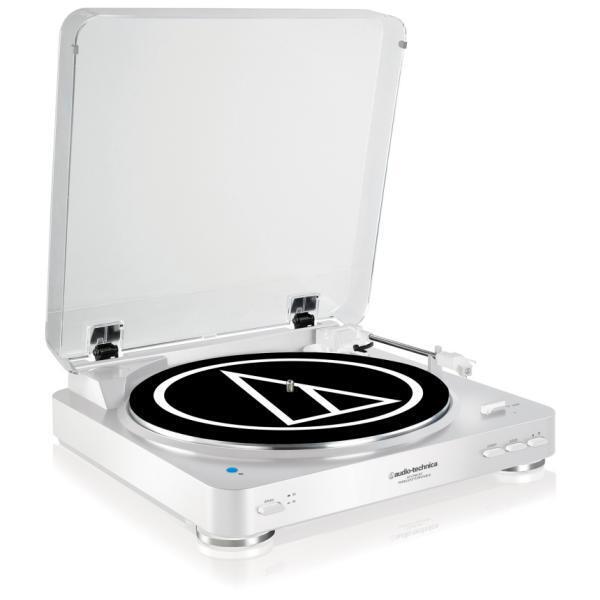 Проигрыватель винила Audio Technica AT-LP60BT White артикул 141193Si-1