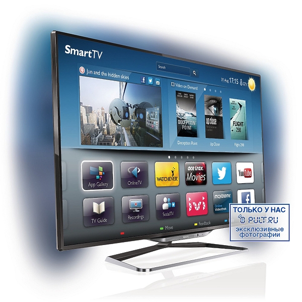LED телевизор Philips 40PFL8008S/60 артикул 329799FV-1 фото 12