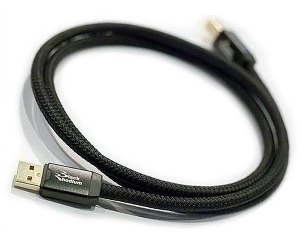 USB кабель Black Rhodium Light USB A-B 1,5 m артикул 216312Si-1
