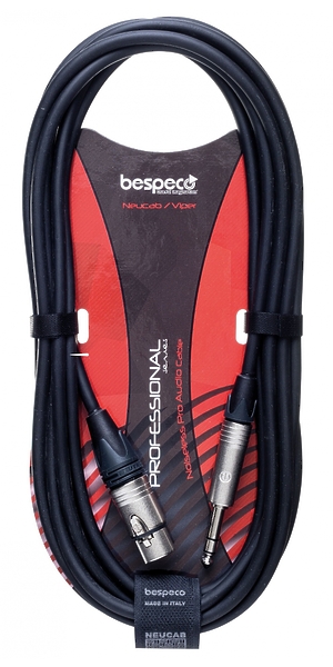 Кабель межблочный XLR-F-Jack Bespeco NCSMA600 6 m артикул 257227Si-1 фото 3