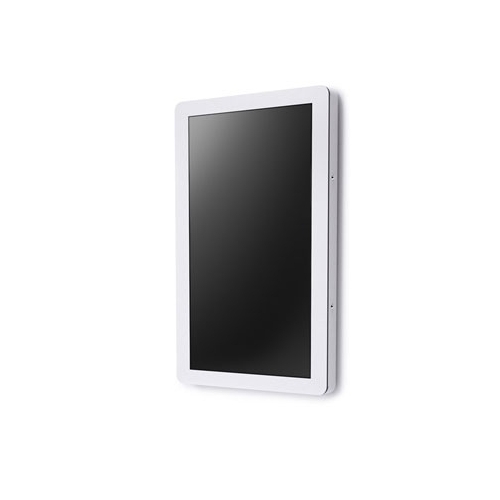Вандалозащищенная стойка для ТВ SMS Media Cabinet Indoor Totem white артикул 103383FV-1