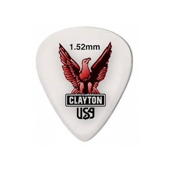 Медиаторы CLAYTON S152/12 - 1.52 mm ACETAL polymer стандартные 12 артикул 290654Si-1