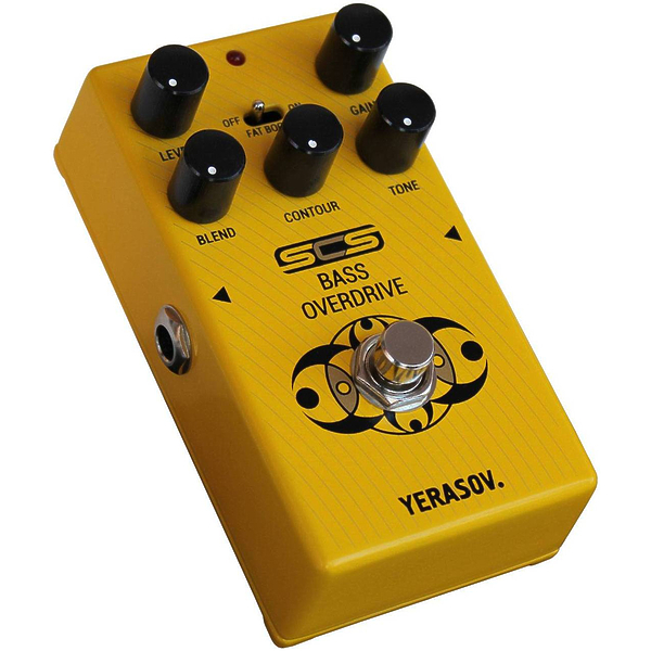 Педаль эффектов YERASOV SCS OD-10B Bass Overdrive артикул 292854Si-1