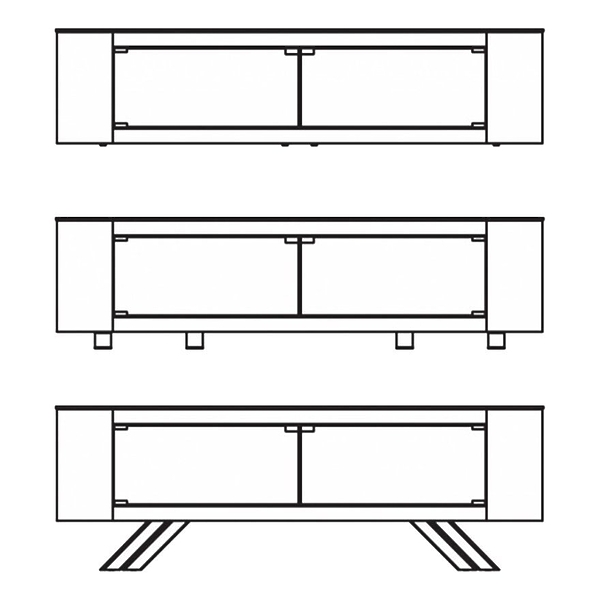 Подставка под телевизор AVF Bay (FS1500BAYB) артикул 178435Si-1 фото 6