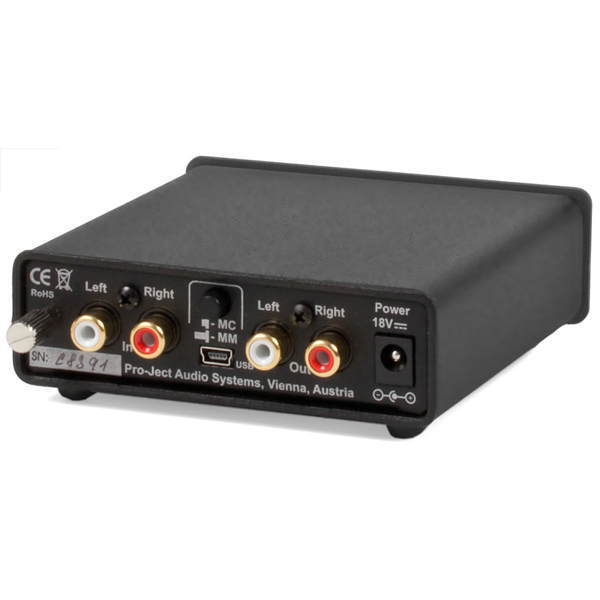 Фонокорректор Pro-Ject PHONO BOX USB (DC) silver артикул 123340Si-1 фото 3