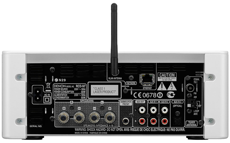 CD ресивер Denon RCD-N7 black артикул 380474FV-1 фото 3