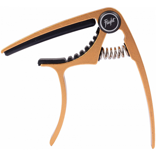 Каподастр для акустической гитары Flight FCG-GD артикул 291871Si-1 в интернет-магазине «HiFiRussia»